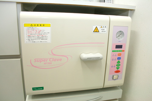 高圧蒸気滅菌器